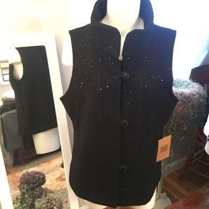 🔥 SALE NWT Habitat wool blend vest nice details
